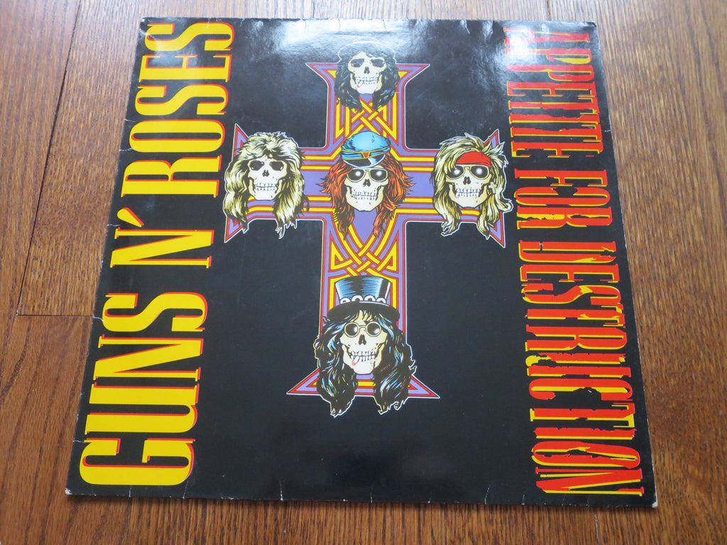 Guns N' Roses - Appetite For Destruction 3three - LP UK Vinyl Album Record Cover