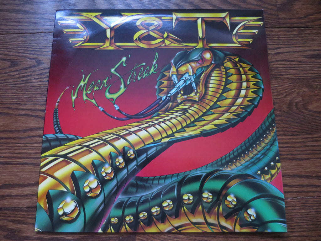 Y&T - Mean Streak - LP UK Vinyl Album Record Cover