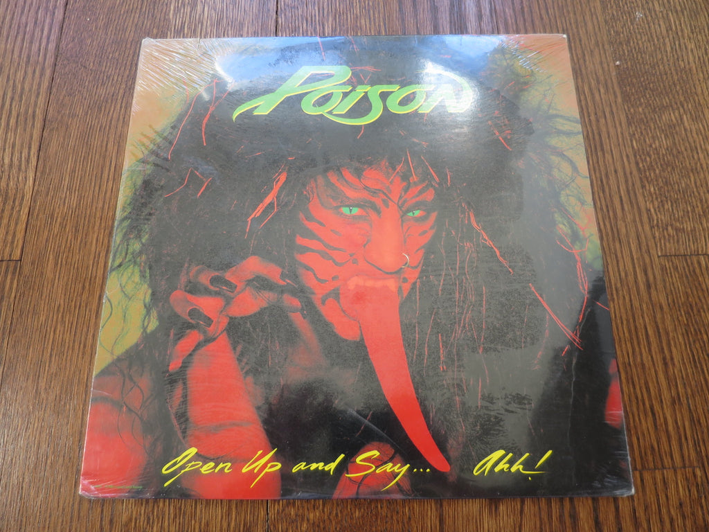 Poison - Open Up and Say…Ahh! - LP UK Vinyl Album Record Cover