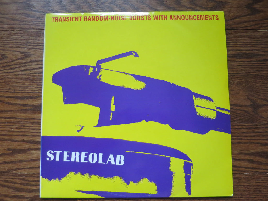 Stereolab - Transient Random-Noise Bursts With Announcements - LP UK Vinyl Album Record Cover