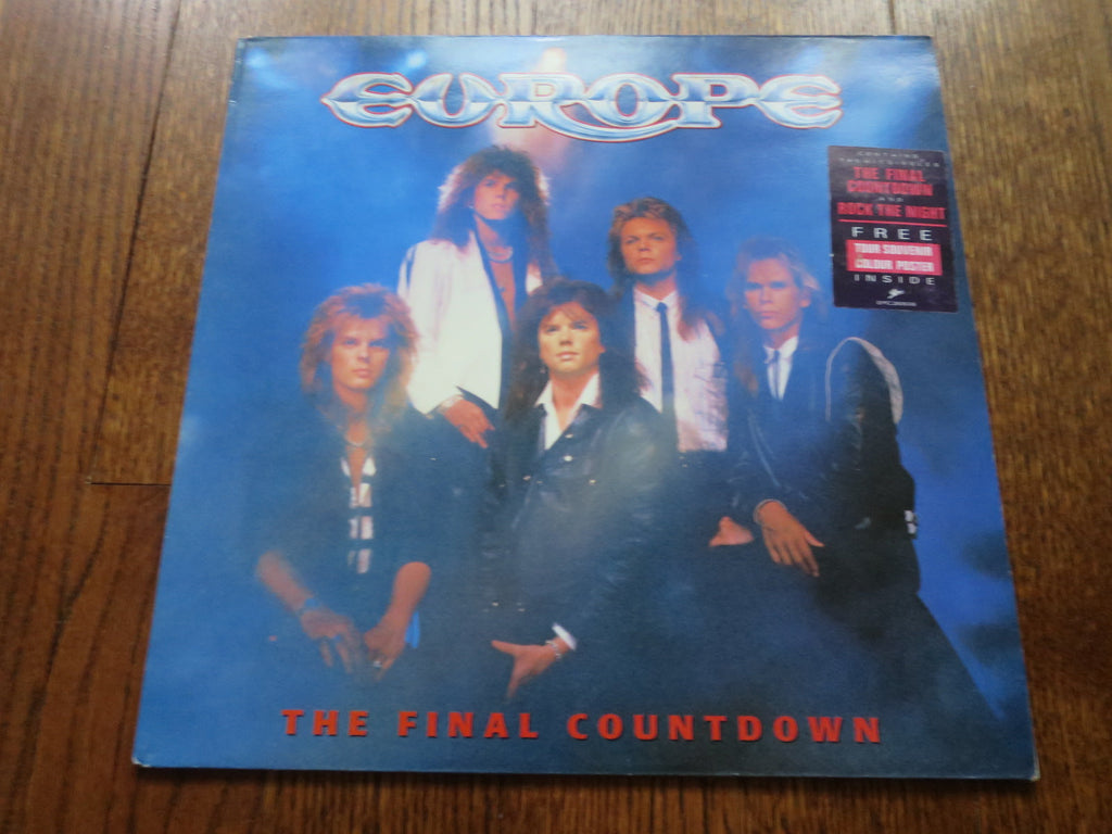 Europe - The Final Countdown 2two - LP UK Vinyl Album Record Cover