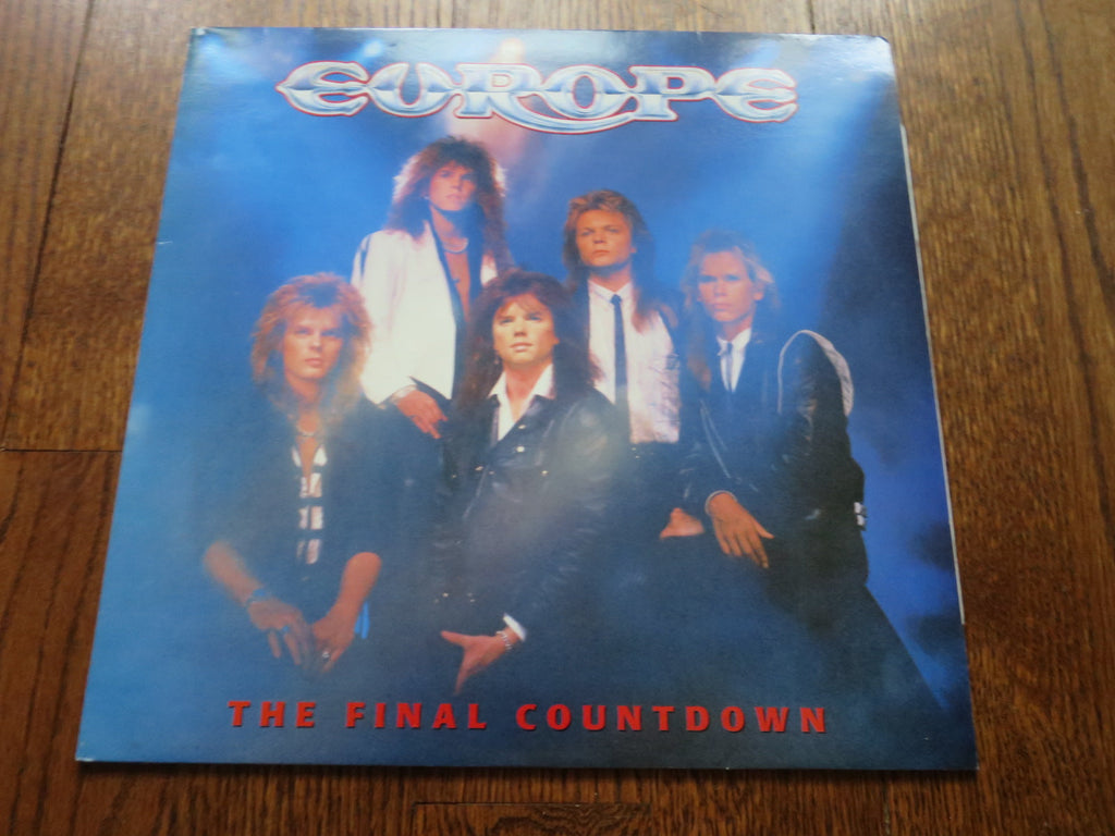 Europe - The Final Countdown - LP UK Vinyl Album Record Cover