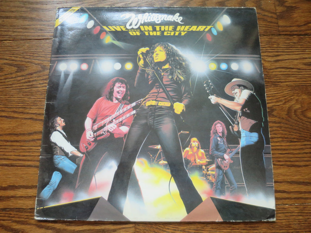 Whitesnake - Live…In The Heart Of The City 5five - LP UK Vinyl Album Record Cover
