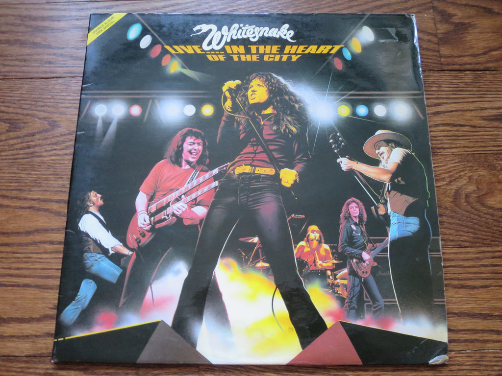 Whitesnake - Live…In The Heart Of The City 4four - LP UK Vinyl Album Record Cover