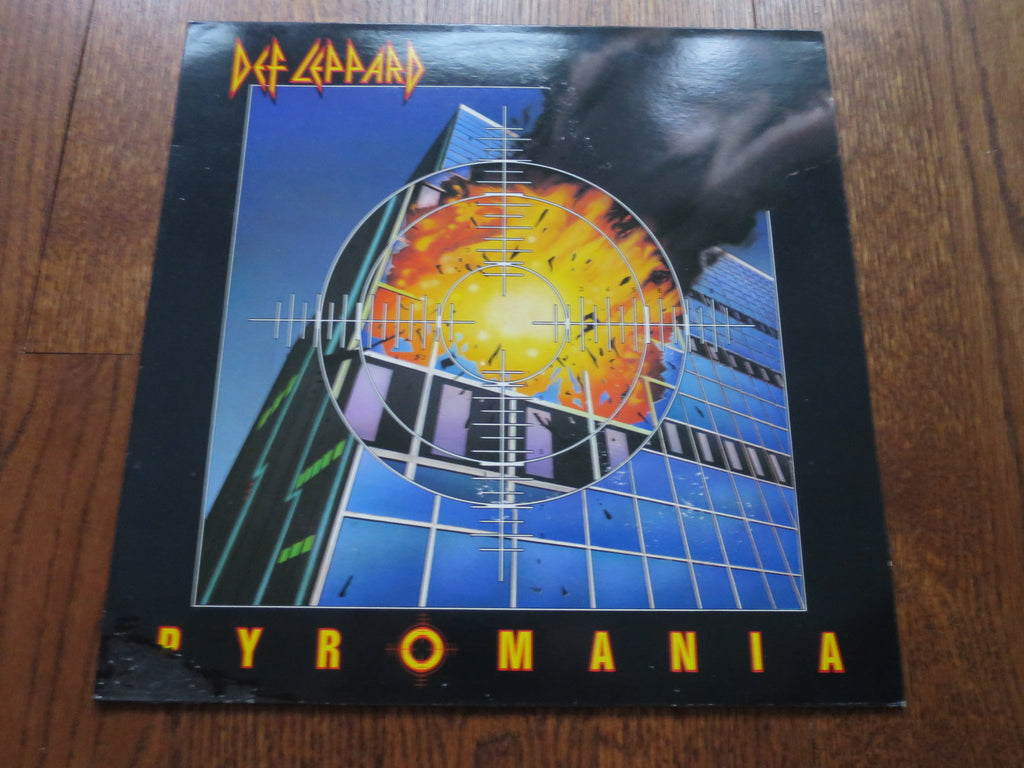 Def Leppard - Pyromania - LP UK Vinyl Album Record Cover