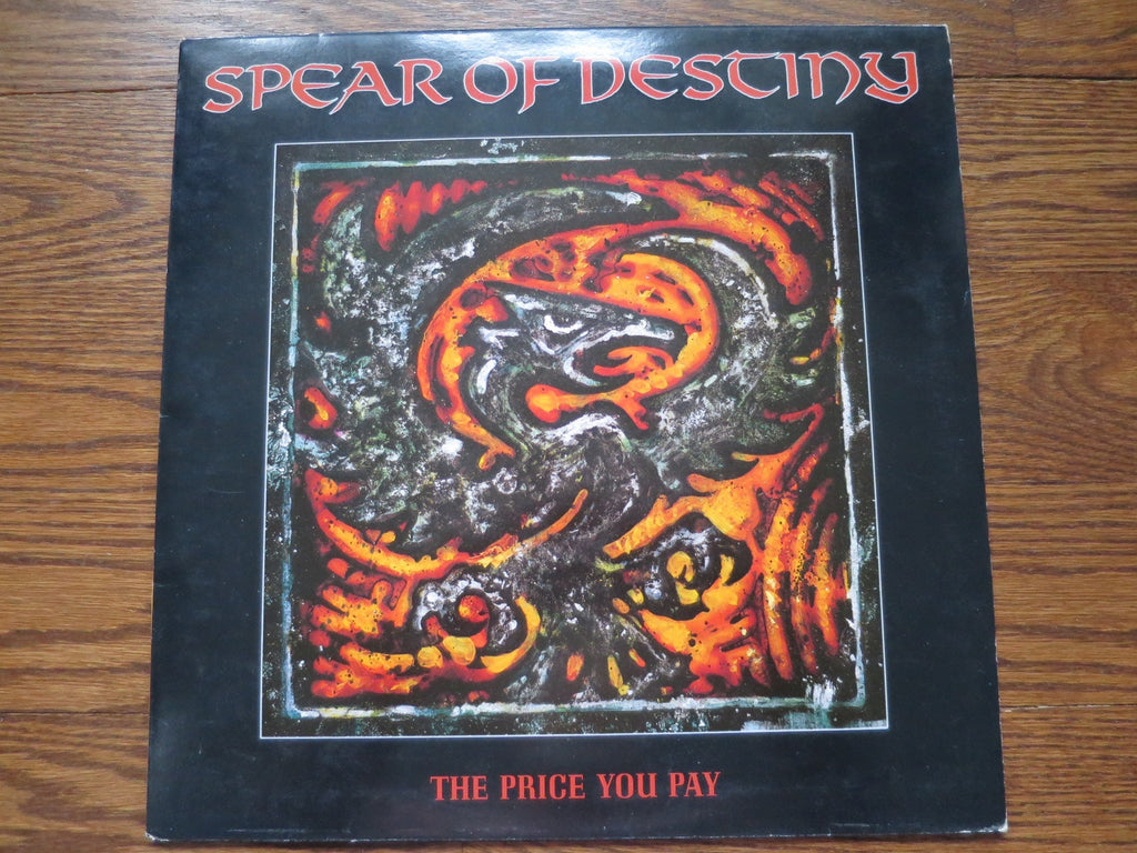 Spear Of Destiny - The Price You Pay - LP UK Vinyl Album Record Cover