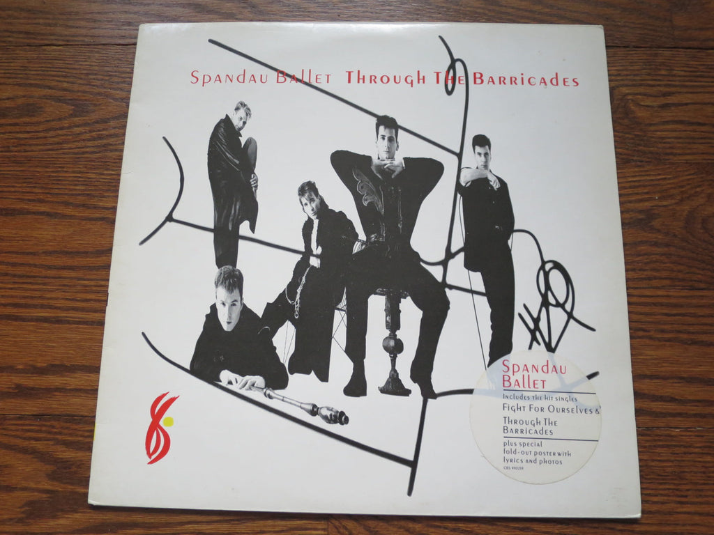 Spandau Ballet - Through The Barricades 2two - LP UK Vinyl Album Record Cover