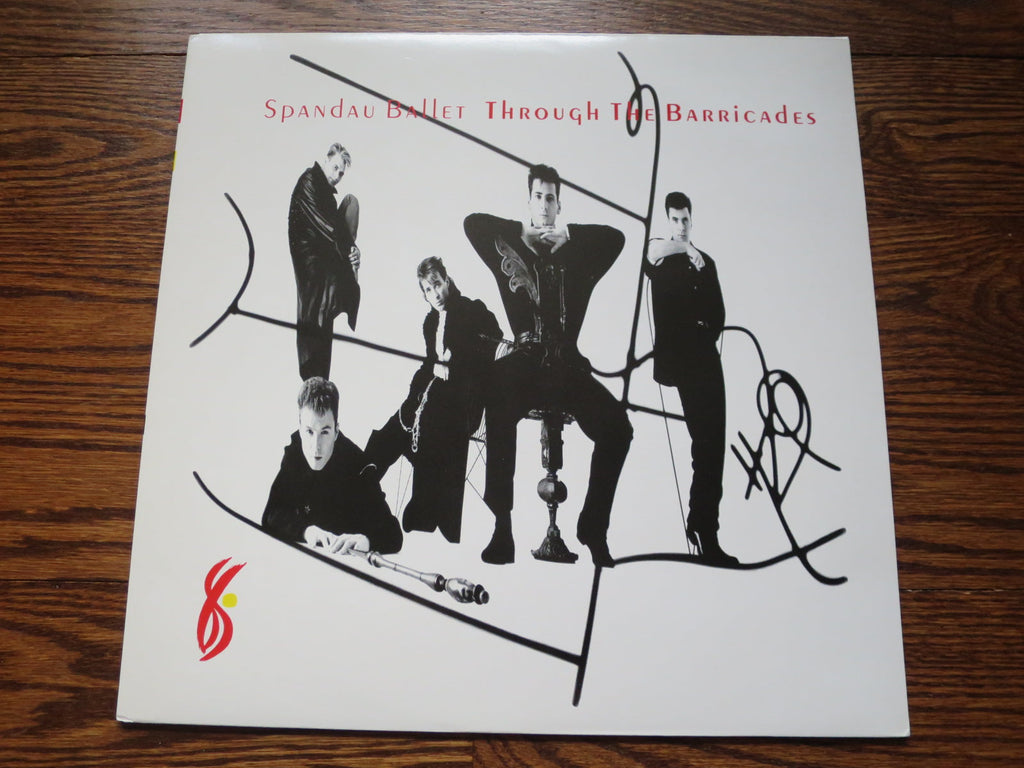 Spandau Ballet - Through The Barricades - LP UK Vinyl Album Record Cover