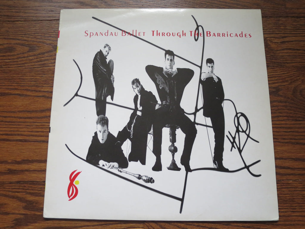 Spandau Ballet - Through The Barricades 3three - LP UK Vinyl Album Record Cover