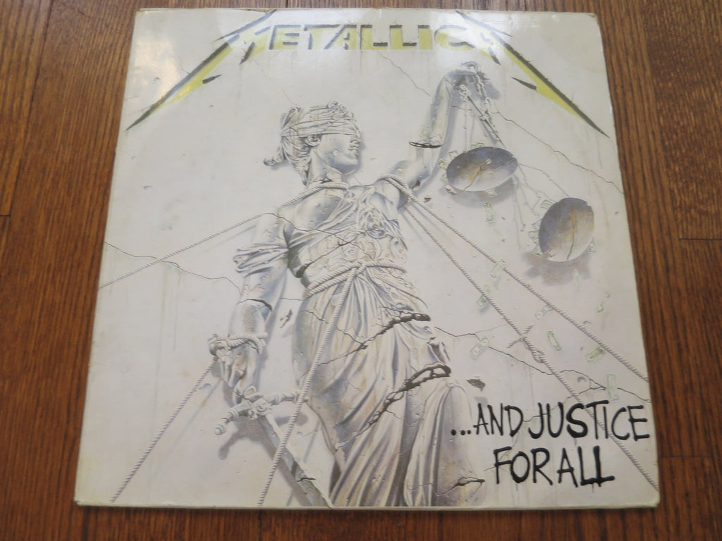 Metallica - …And Justice For All - LP UK Vinyl Album Record Cover
