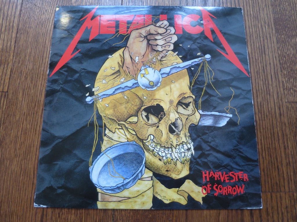 Metallica - Harvester Of Sorrow 12" - LP UK Vinyl Album Record Cover
