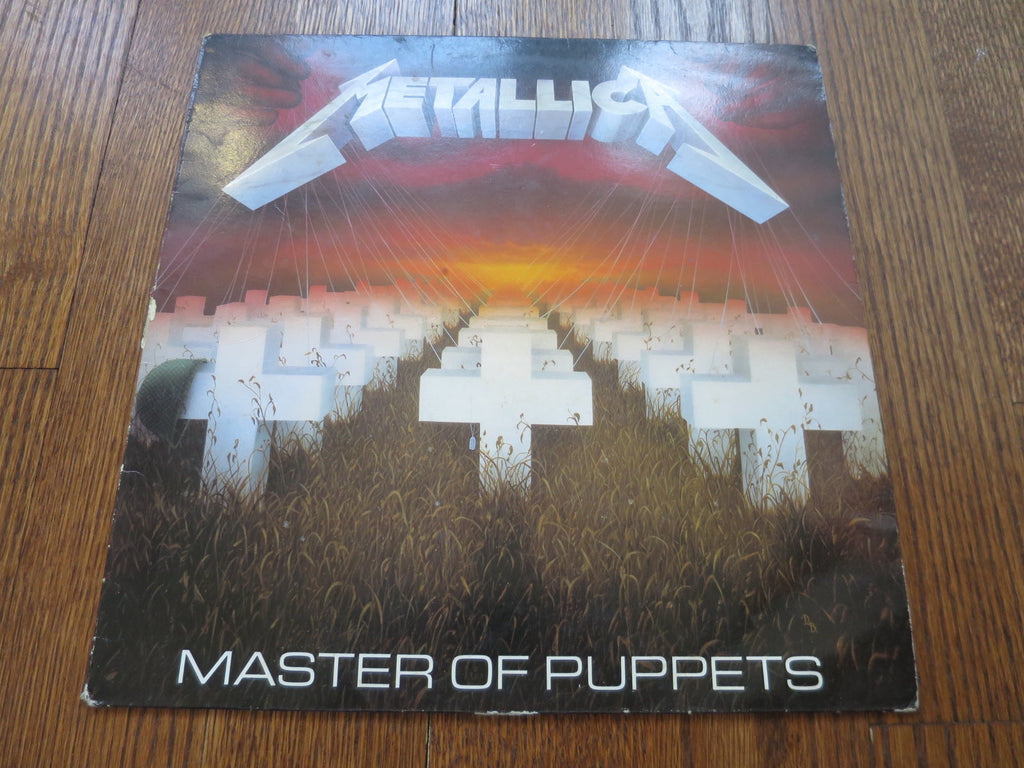 Metallica - Master Of Puppets - LP UK Vinyl Album Record Cover