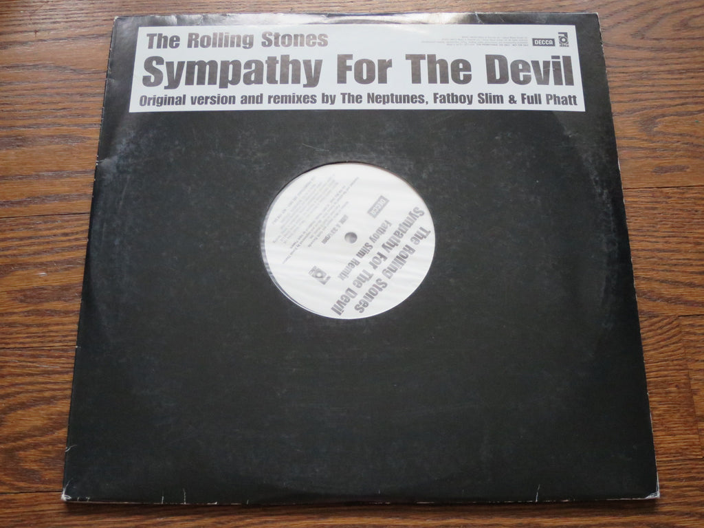 Rolling Stones - Sympathy For The Devil promo double 12" - LP UK Vinyl Album Record Cover