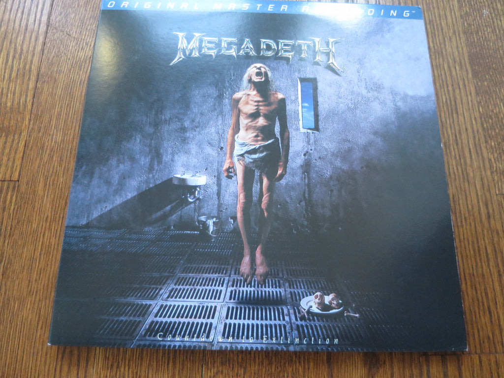 Megadeth - Countdown To Extinction - LP UK Vinyl Album Record Cover