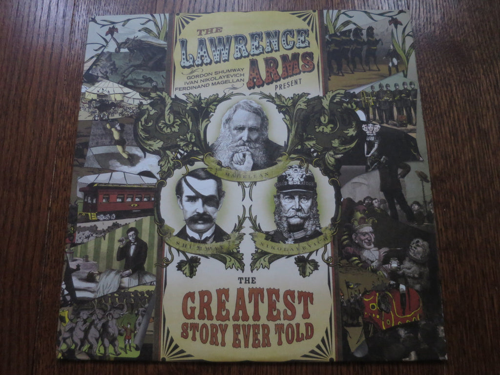 The Lawrence Arms - The Greatest Story Ever Told - LP UK Vinyl Album Record Cover