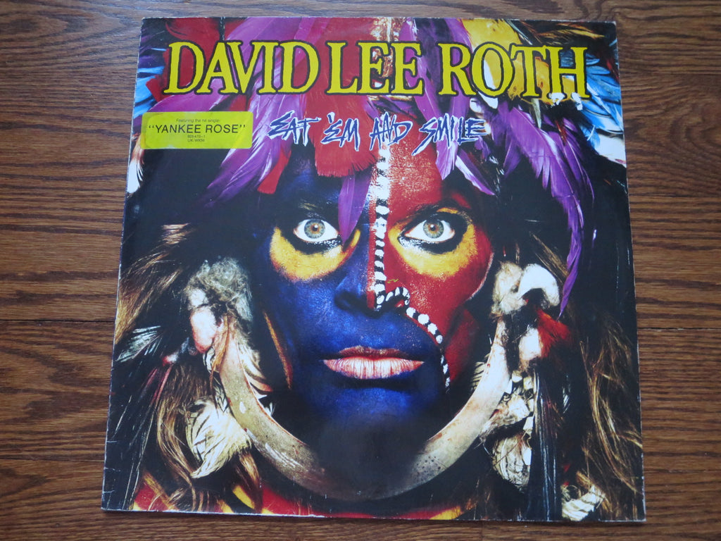 David Lee Roth - Eat 'Em And Smile 2two - LP UK Vinyl Album Record Cover