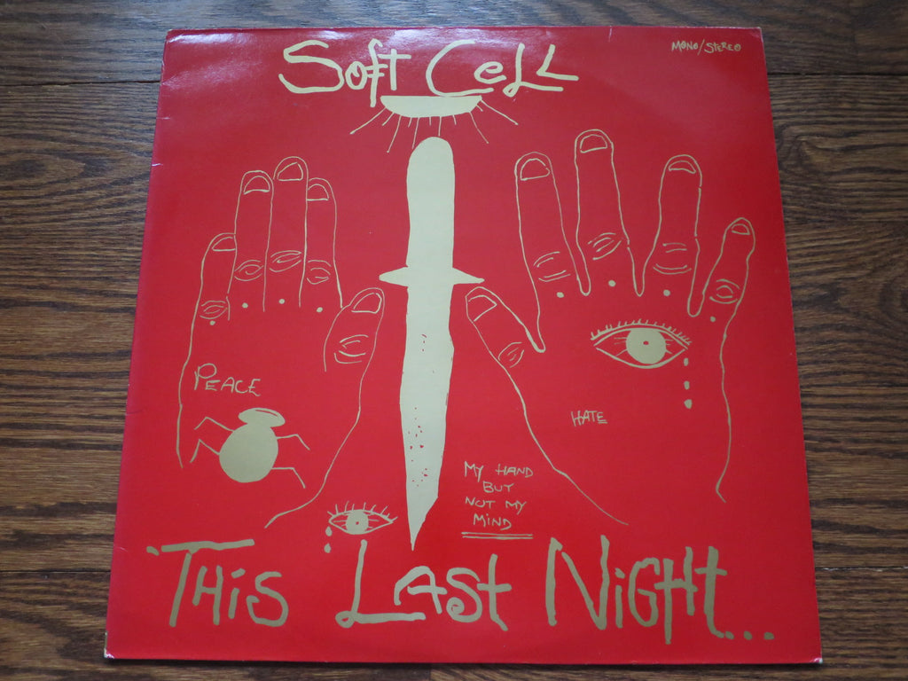 Soft Cell - This Last Night - LP UK Vinyl Album Record Cover
