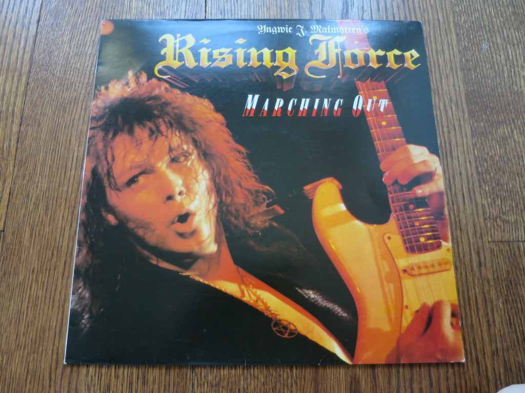 Yngwie Malmsteen - Marching Out - LP UK Vinyl Album Record Cover