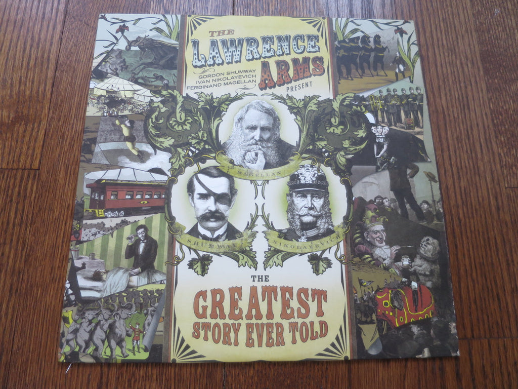 The Lawrence Arms - The Greatest Story Ever Told - LP UK Vinyl Album Record Cover