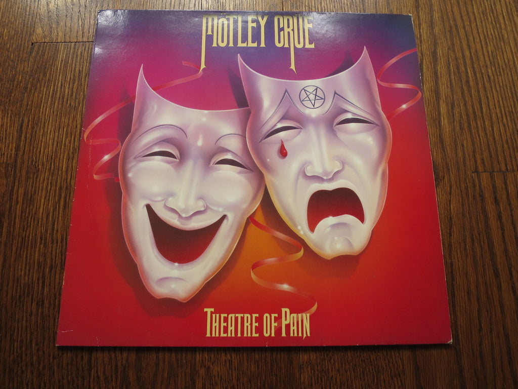 Motley Crue - Theatre Of Pain - LP UK Vinyl Album Record Cover