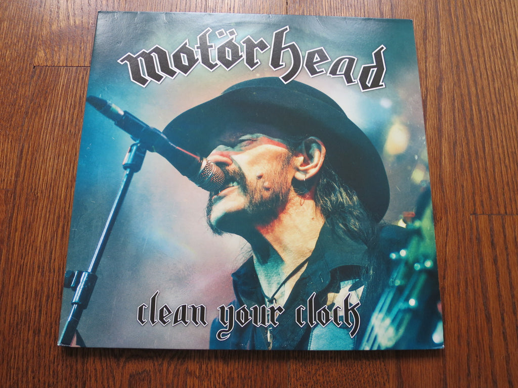 Motorhead - Clean Your Clock double picture disc - LP UK Vinyl Album Record Cover