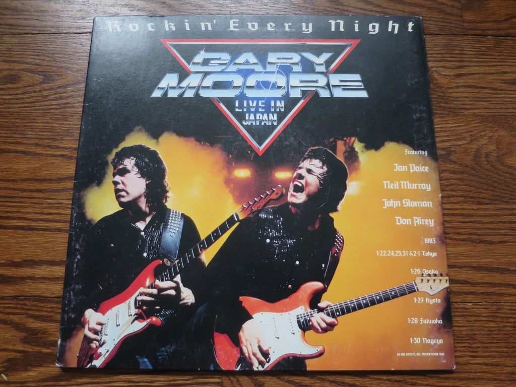 Gary Moore - Rockin' Every Night - LP UK Vinyl Album Record Cover