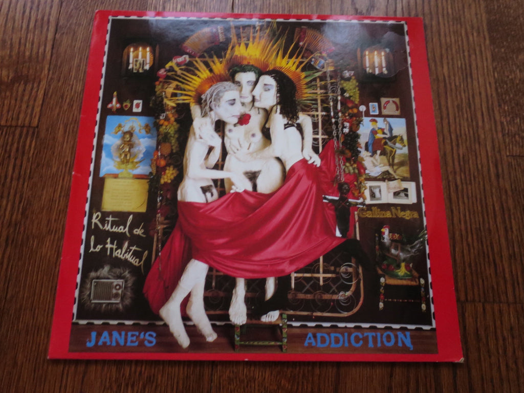 Jane's Addiction - Ritual De Lo Habitual - LP UK Vinyl Album Record Cover