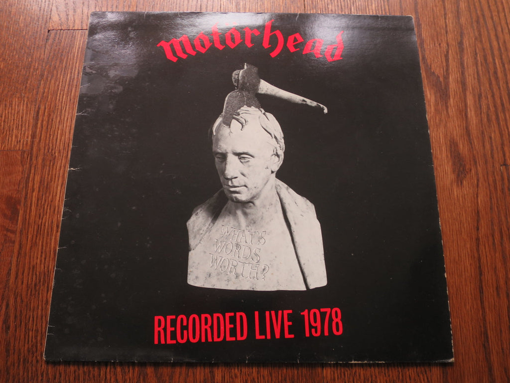 Motorhead - What's Words Worth live EP - LP UK Vinyl Album Record Cover