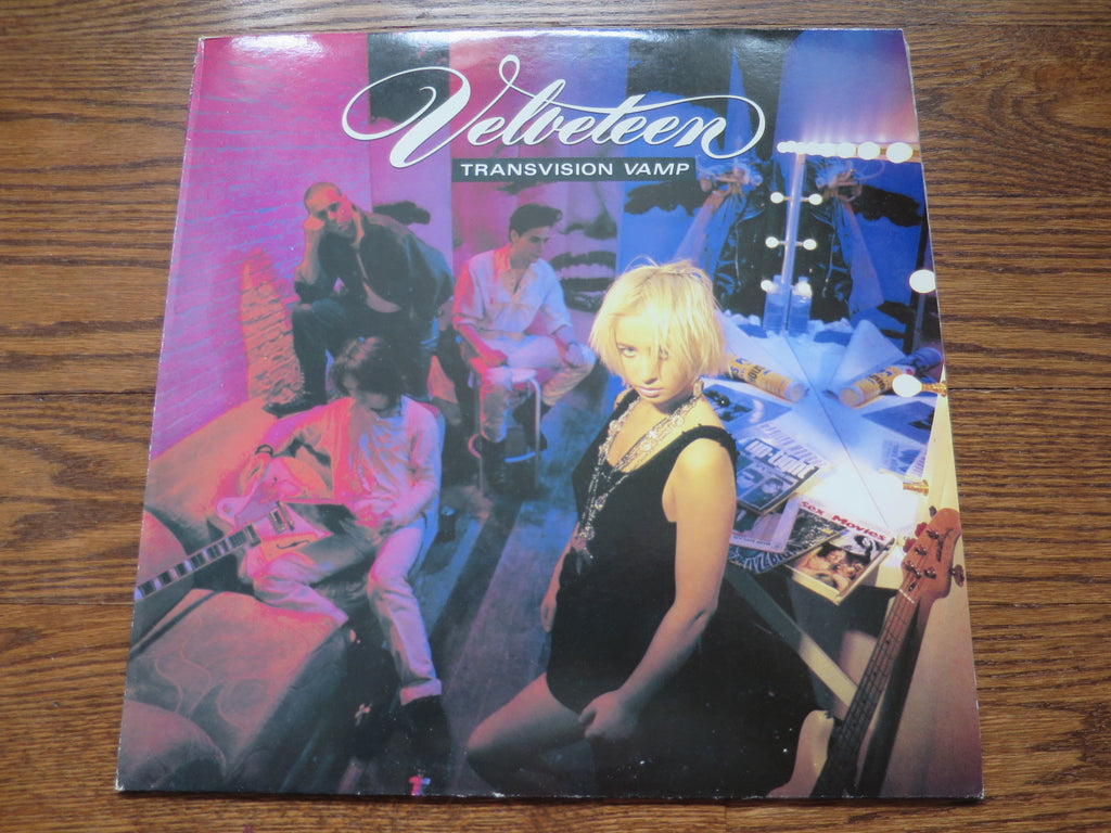 Transvision Vamp - Velveteen - LP UK Vinyl Album Record Cover