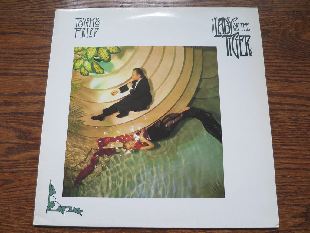 Toyah & Fripp - The Lady Or The Tiger - LP UK Vinyl Album Record Cover