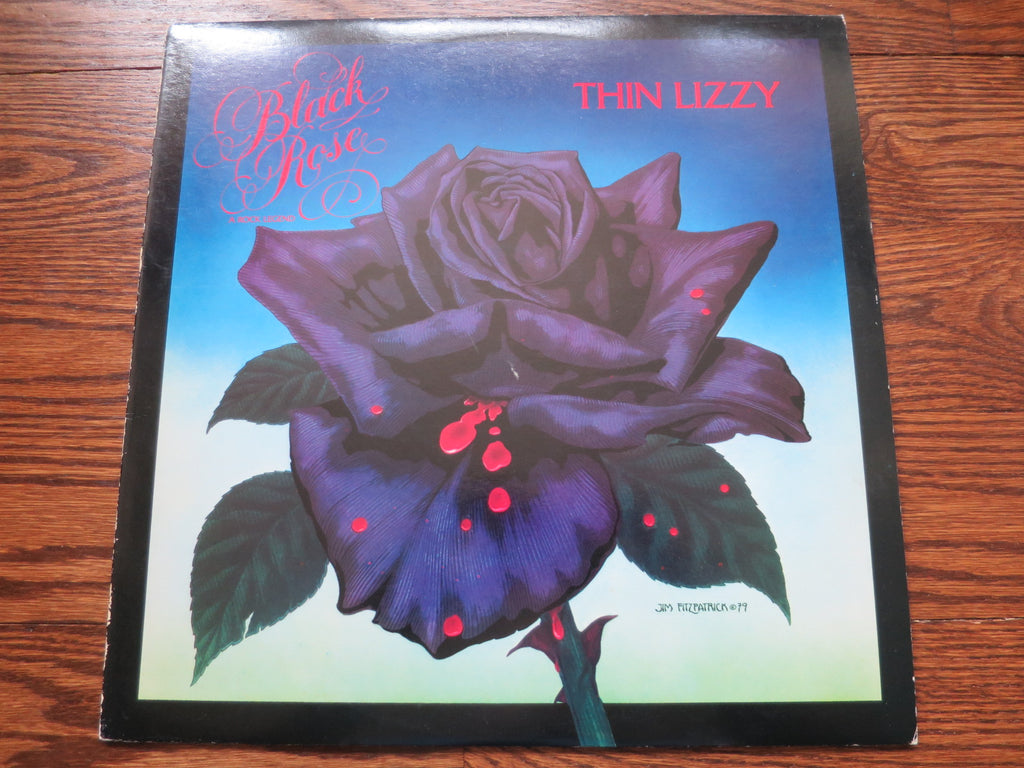 Thin Lizzy - Black Rose - LP UK Vinyl Album Record Cover