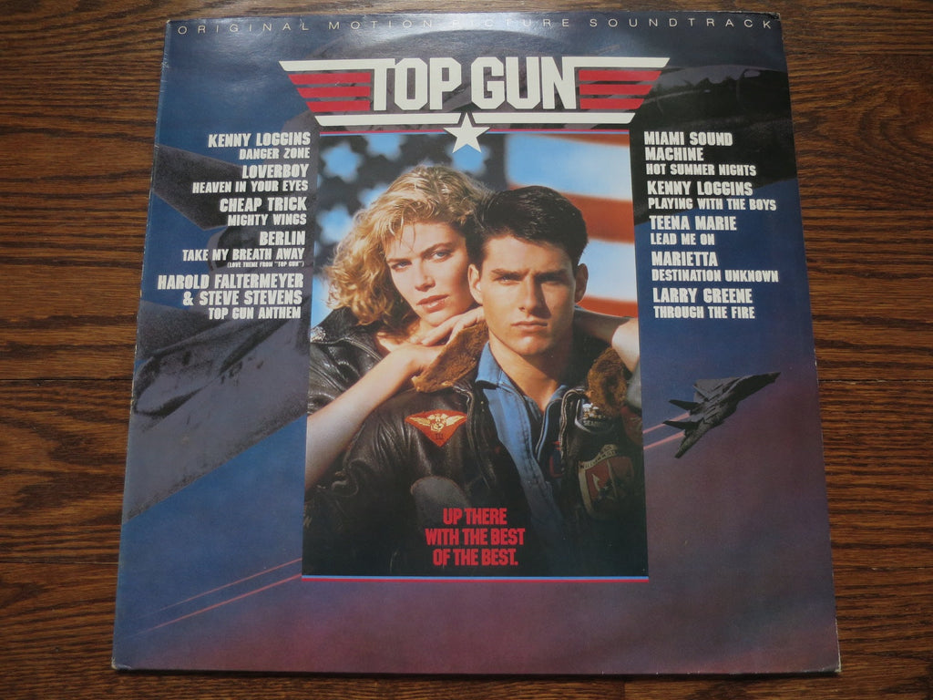 Top Gun - Soundtrack - LP UK Vinyl Album Record Cover