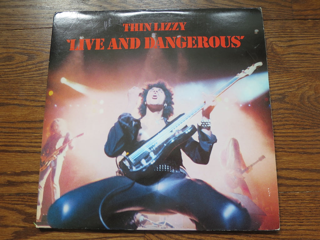 Thin Lizzy - Live And Dangerous - LP UK Vinyl Album Record Cover
