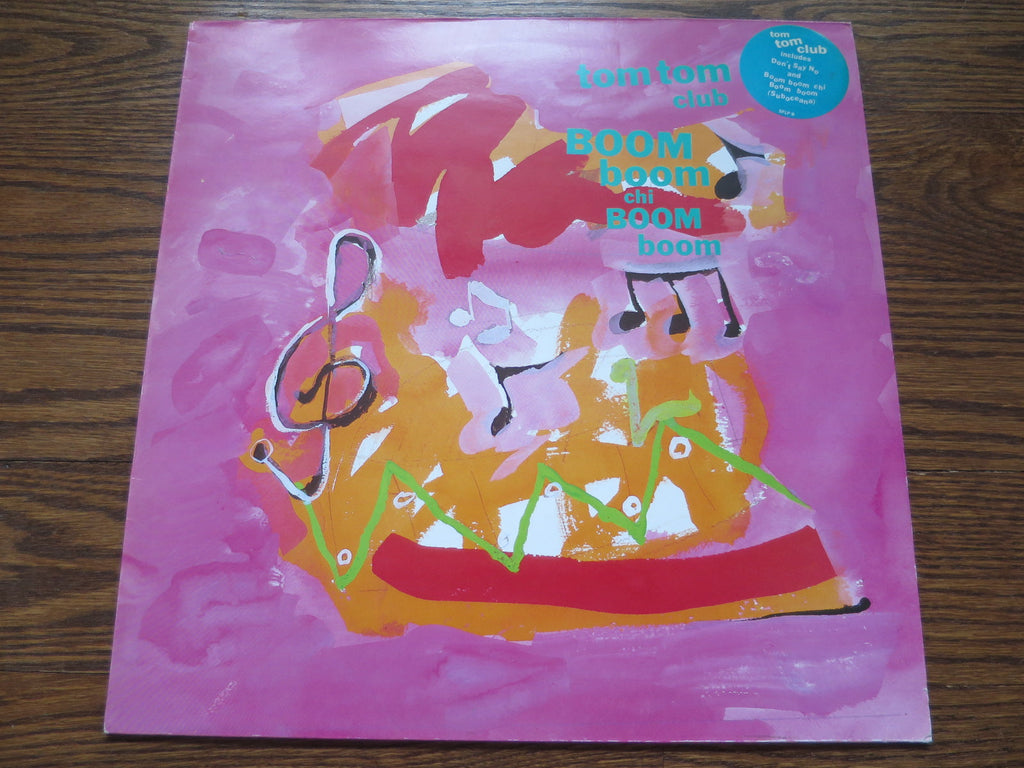 Tom Tom Club - Boom Boom Chi Boom Boom - LP UK Vinyl Album Record Cover