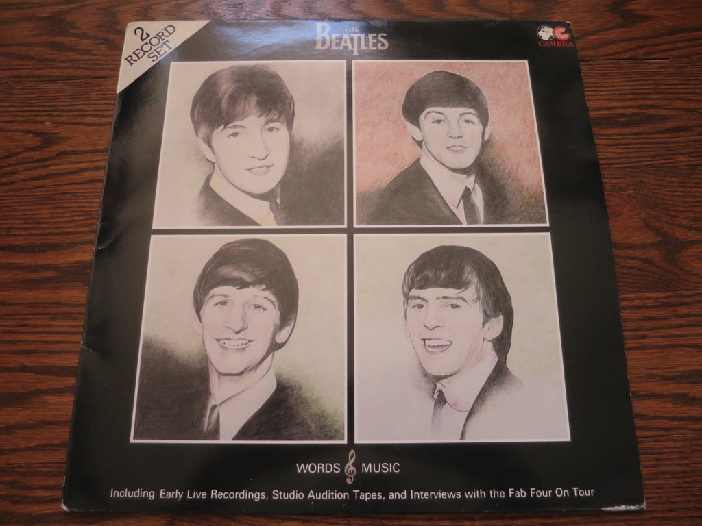 The Beatles - Words & Music - LP UK Vinyl Album Record Cover