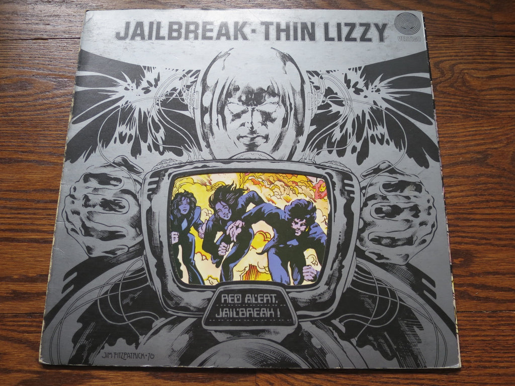 Thin Lizzy - Jailbreak - LP UK Vinyl Album Record Cover