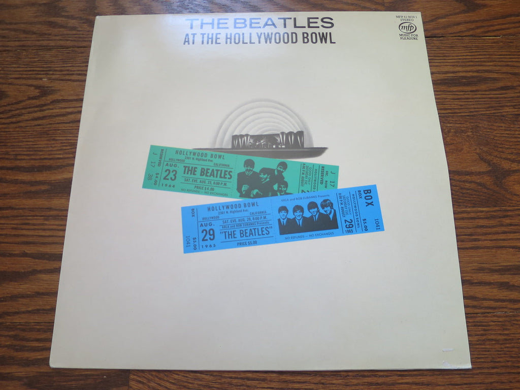 The Beatles - At Hollywood Bowl - LP UK Vinyl Album Record Cover