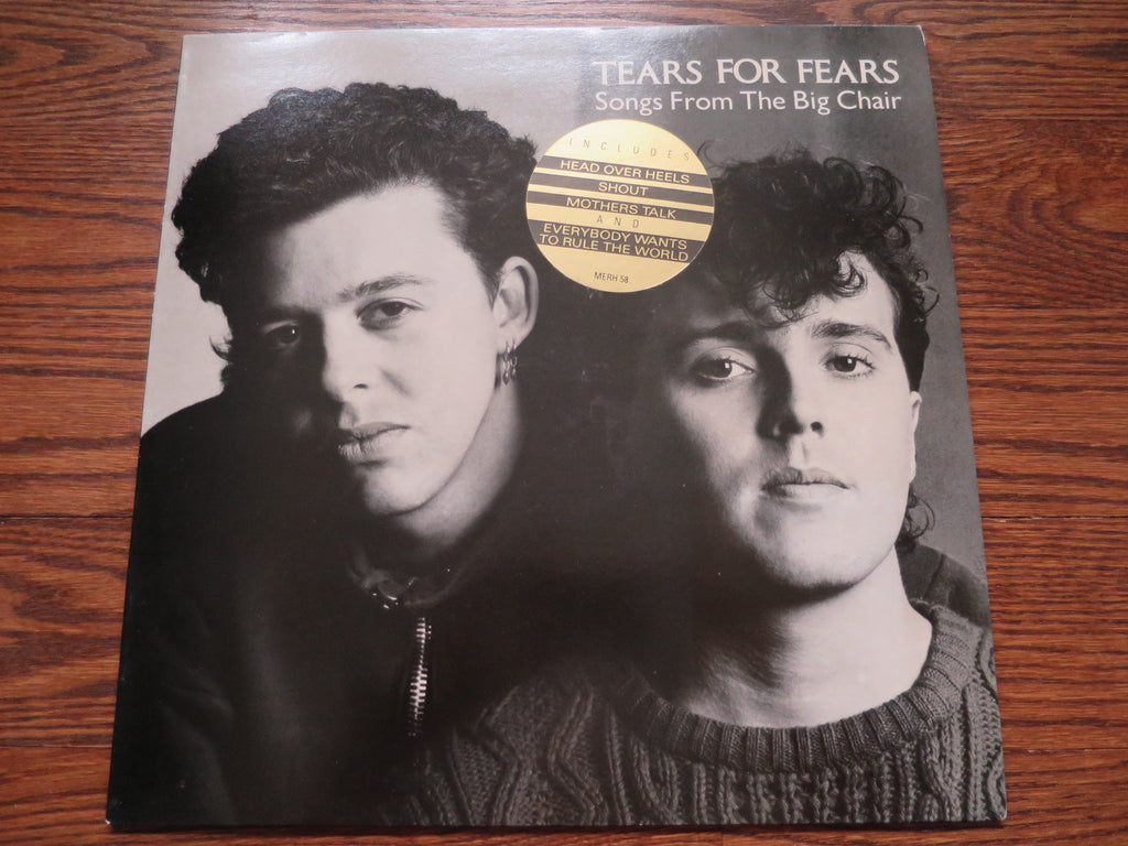 Tears For Fears - Songs From The Big Chair - LP UK Vinyl Album Record Cover