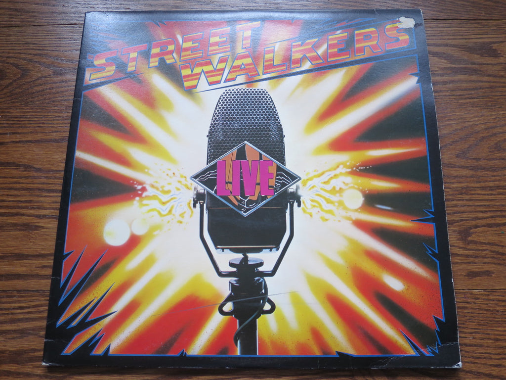 Streetwalkers - Live - LP UK Vinyl Album Record Cover
