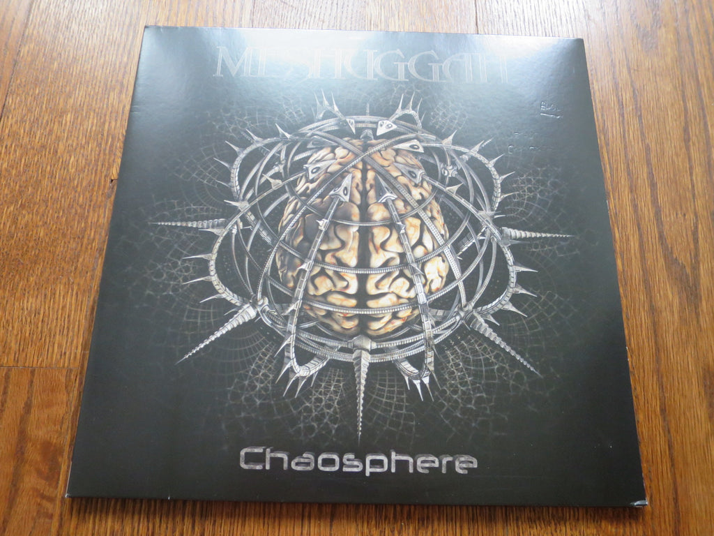 Meshuggah - Chaosphere (orange/black marbled vinyl) - LP UK Vinyl Album Record Cover