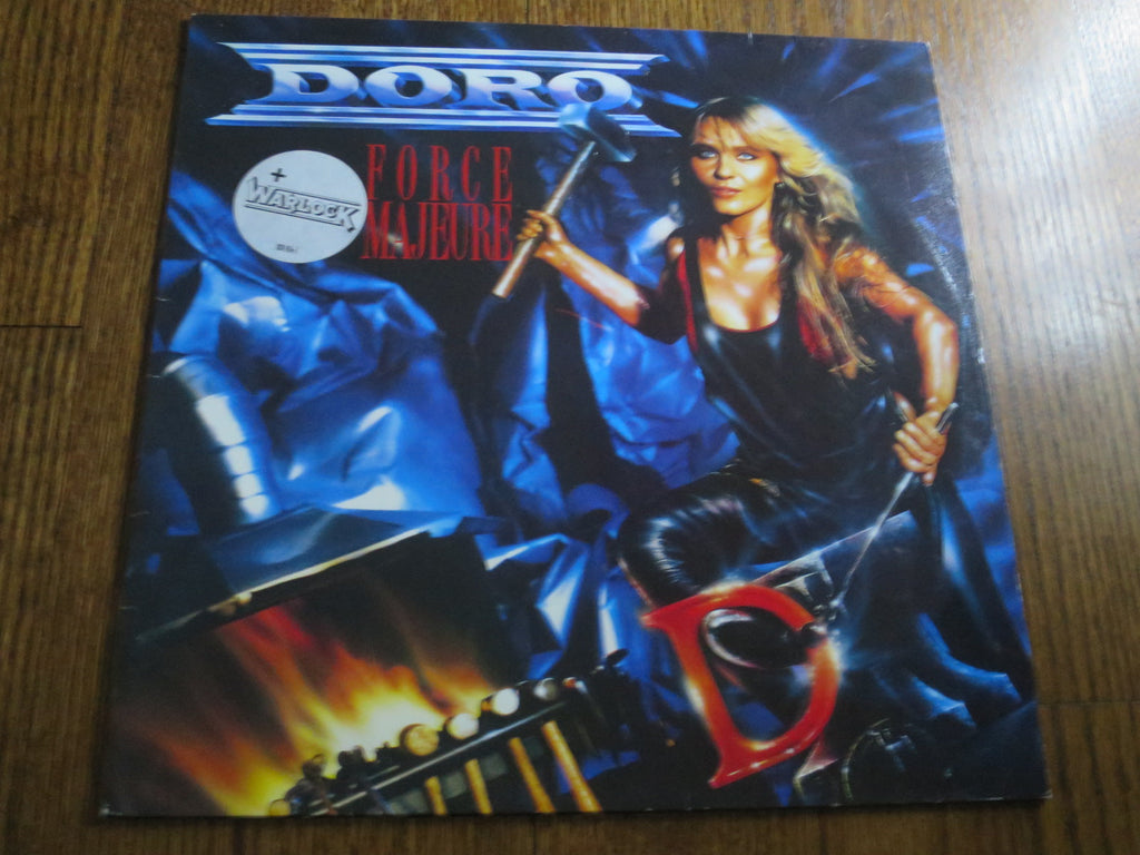 Doro - Force Majeure - LP UK Vinyl Album Record Cover