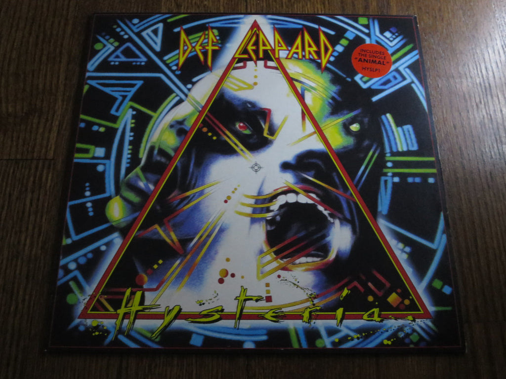 Def Leppard - Hysteria - LP UK Vinyl Album Record Cover