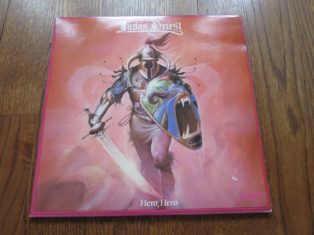 Judas Priest - Hero, Hero - LP UK Vinyl Album Record Cover