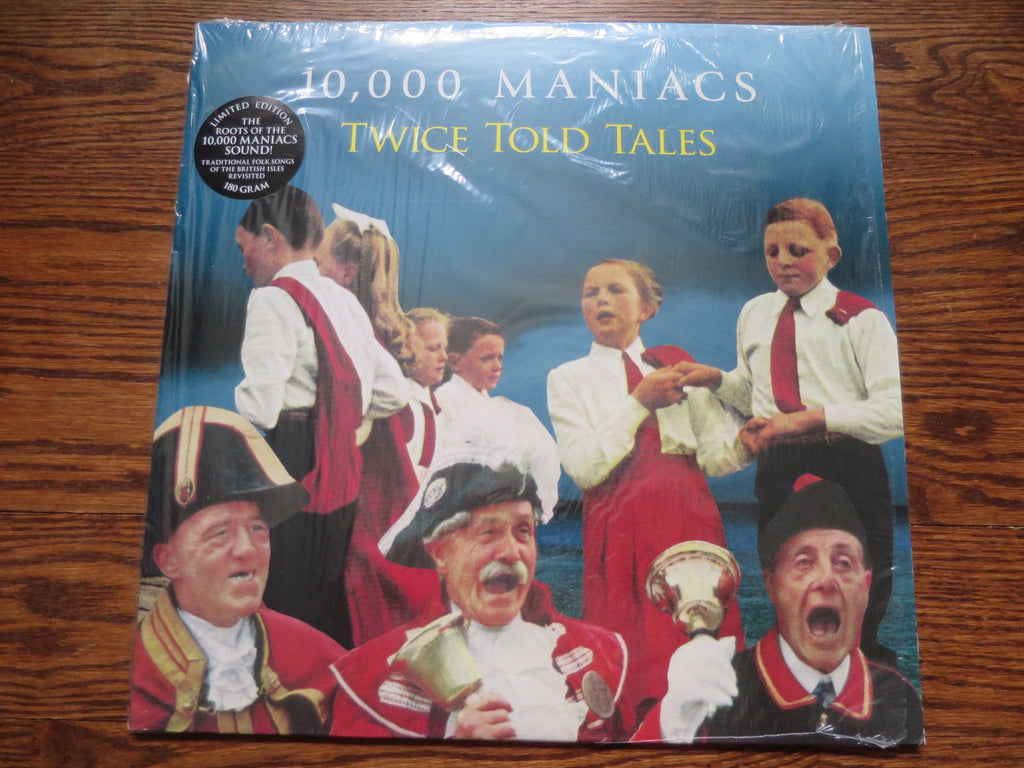 10,000 Maniacs - Twice Told Tales - LP UK Vinyl Album Record Cover