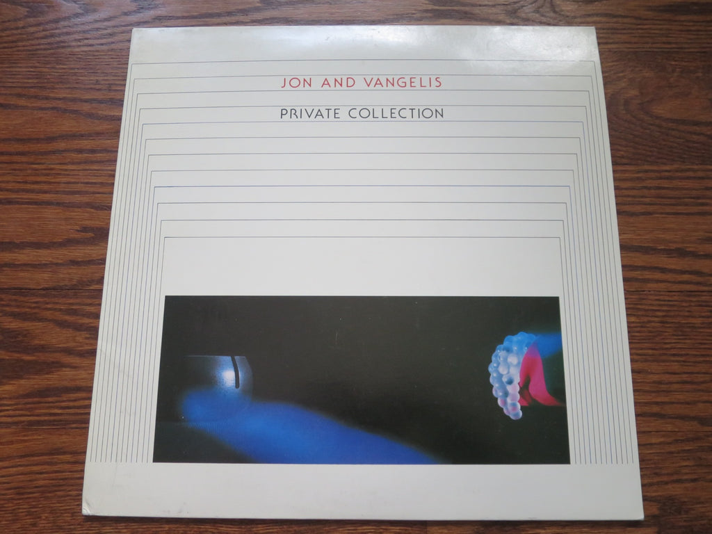 Jon And Vangelis - Private Collection - LP UK Vinyl Album Record Cover