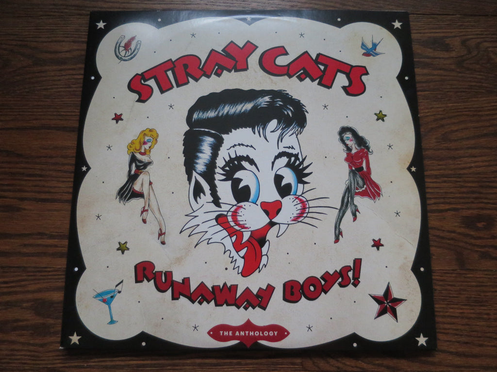 Stray Cats - Runaway Boys - The Anthology - LP UK Vinyl Album Record Cover