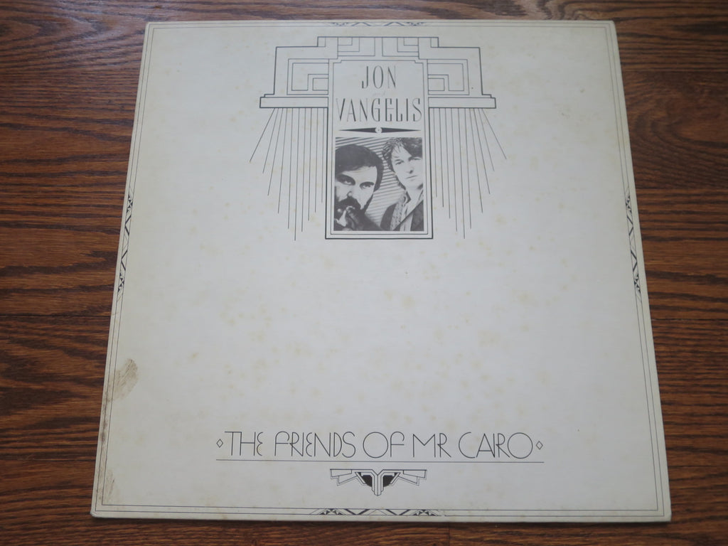 Jon And Vangelis - The Friends Of Mr Cairo - LP UK Vinyl Album Record Cover