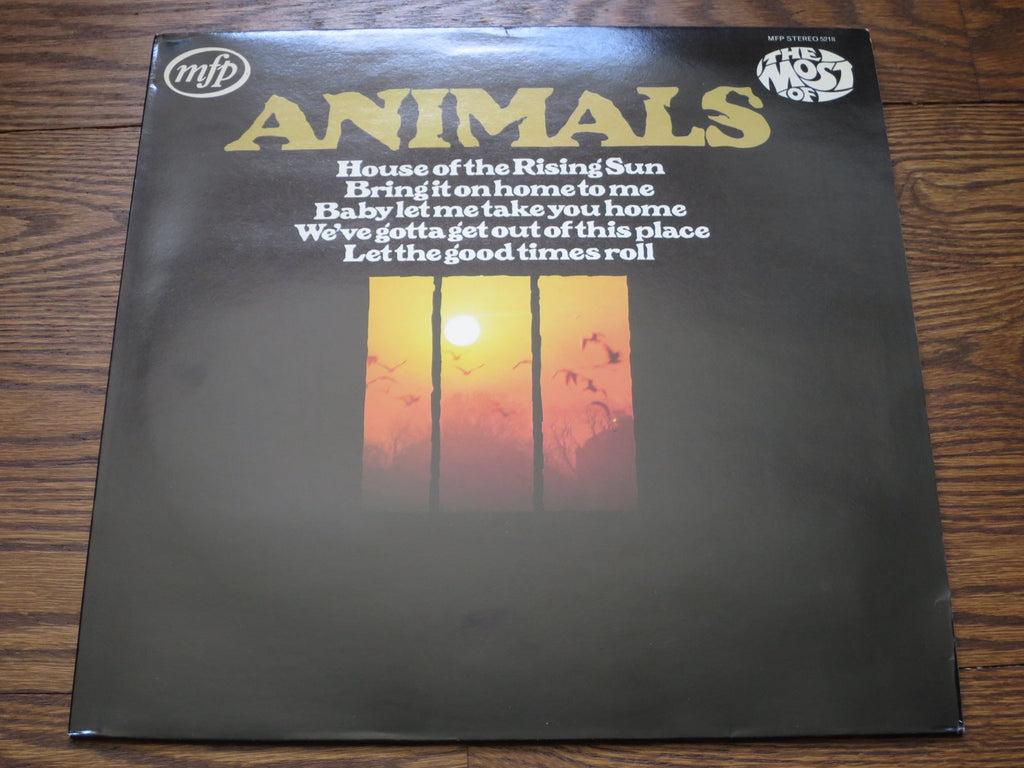 Animals - The Most Of Animals - LP UK Vinyl Album Record Cover