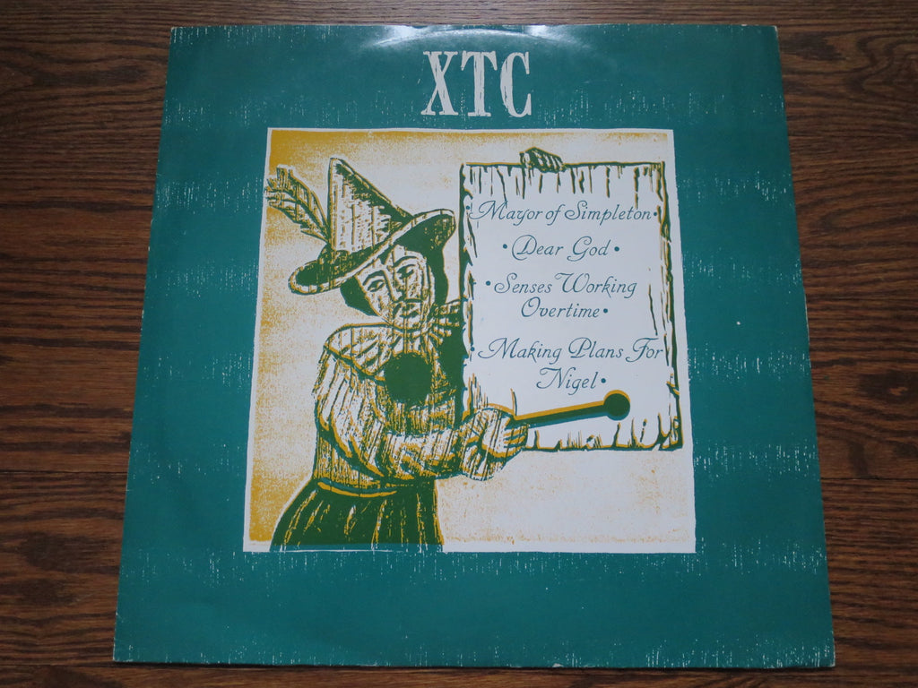 XTC - Mayor Of Simpleton 12" - LP UK Vinyl Album Record Cover