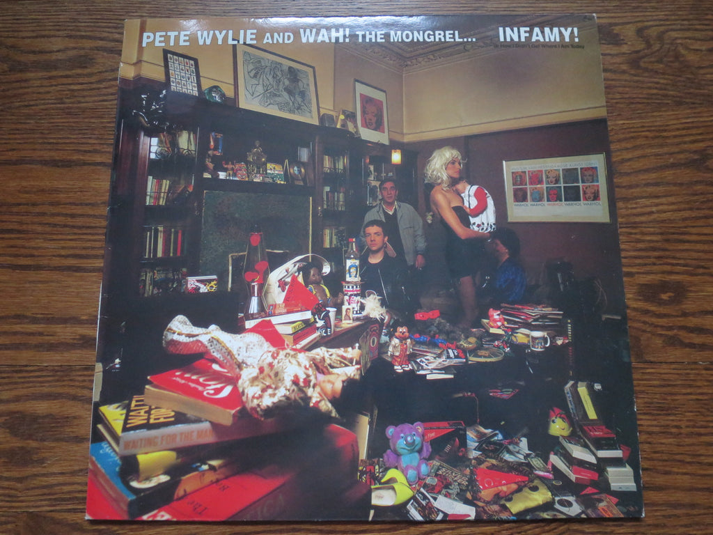Pete Wylie and Wah! The Mongrel… - Infamy! - LP UK Vinyl Album Record Cover